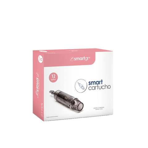 Cartucho Smart Pen Preto – 12 Agulhas | Smart GR