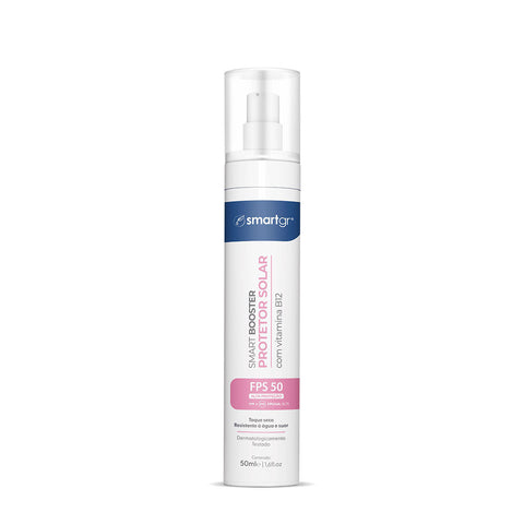 Protetor Solar FPS 50 com Vitamina B12 – 50 ml | Smart GR