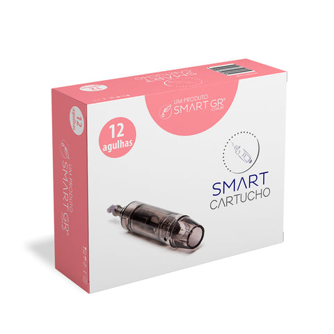 Cartucho Smart Pen Preto – 12 Agulhas | Smart GR