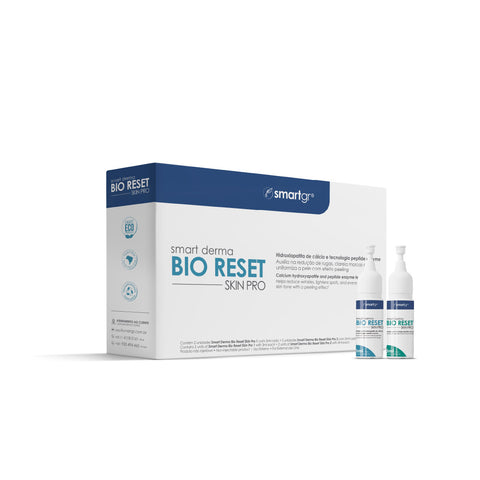 Smart Derma Bio Reset Skin Pro com Hidroxiapatita de Cálcio – 4 x 3 ml | Smart GR