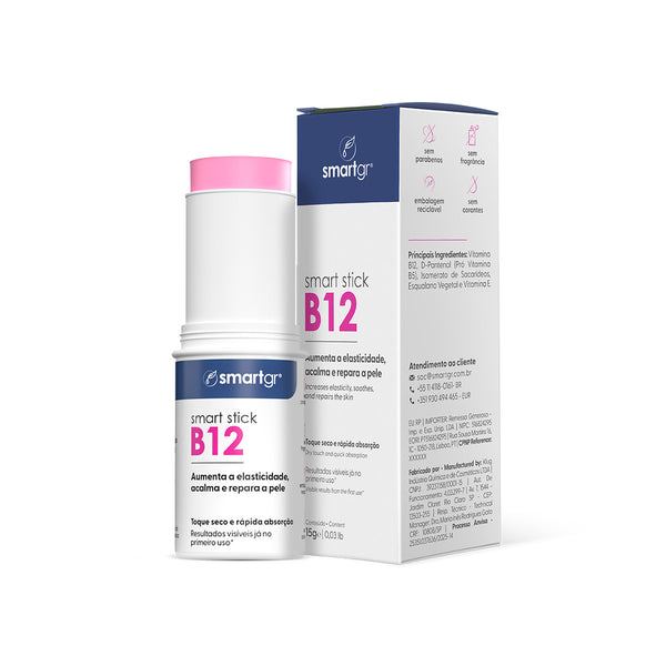 Smart Stick B12 – Hidratação e Revitalização – 15 g | Smart GR