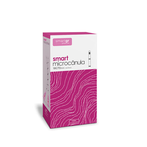 Smart Microcânula – 18G x 70 mm – Cx 10 unid | Smart GR