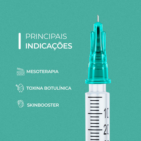 Smart Agulha de Lebel – 32G x 4 mm – Cx 100 unid | Smart GR