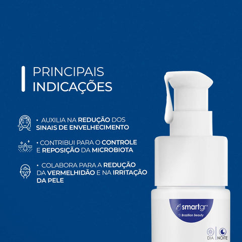 Sérum Smart Fine Anti‑age Prebiótico – 30 ml | Smart GR