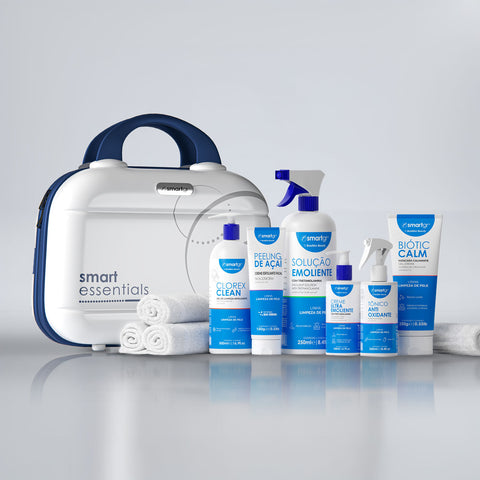 Kit Limpeza de Pele + Frasqueira | Smart GR