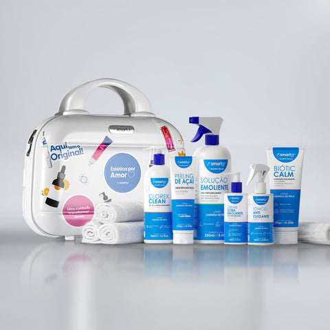 Kit Limpeza de Pele + Frasqueira | Smart GR