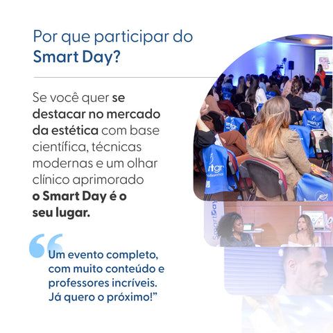 Smart Day | Experiência Científica e Prática em Estética com Certificação