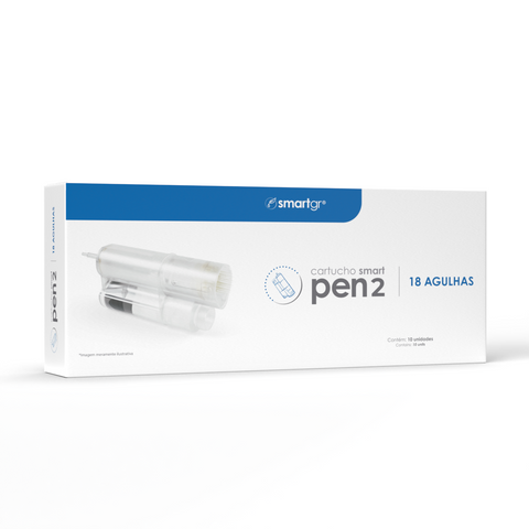 Cartucho Smart Pen 2 – 18 Agulhas - 10 unid | Smart GR