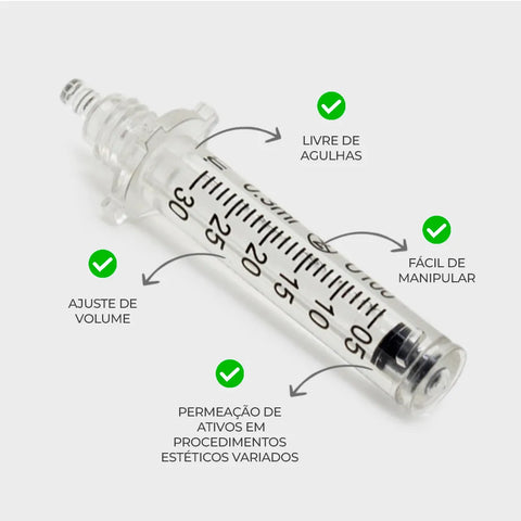 Ampola Seringa Descartável Caneta Pressurizada – 0,3 ml | Smart GR