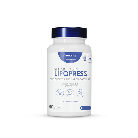Smart Nutri Lipopress – Suplemento Alimentar em Cápsulas – 60 cápsulas | Smart GR