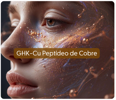 GHK-Cu: o peptídeo que estimula colágeno e regeneração da pele