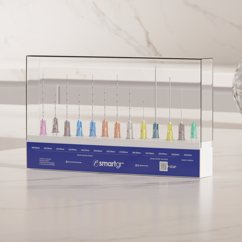 Display de Microcânulas e Agulhas, Harmonização Facial, Smart GR