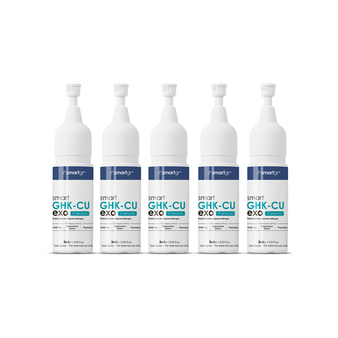 Smart GHK-Cu Exo 2 ª Geração Skin Pro 5x3ml - Smart GR
