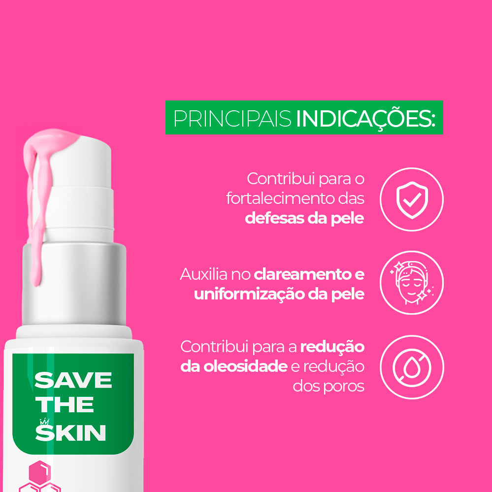 B12, Sérum Nutritivo, 30 ml — embalagem do produto, Save The Skin
