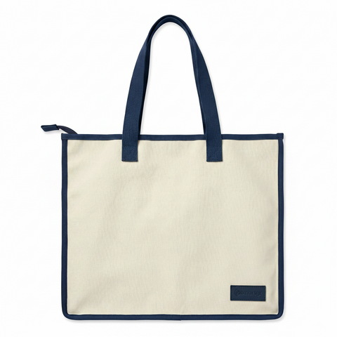 Smart Ecobag - Alças Azuis com Zíper | Smart GR