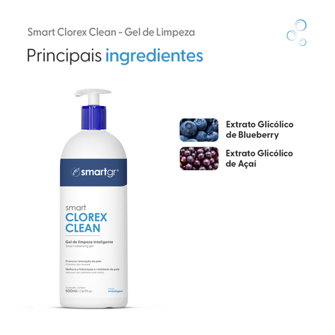 Smart Clorex Clean – 500 ml – Gel de Limpeza Inteligente | Smart GR