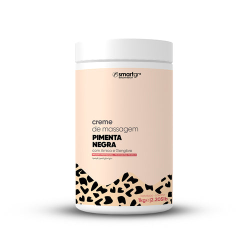 Creme de Massagem Pimenta Negra – 1 kg | Smart GR