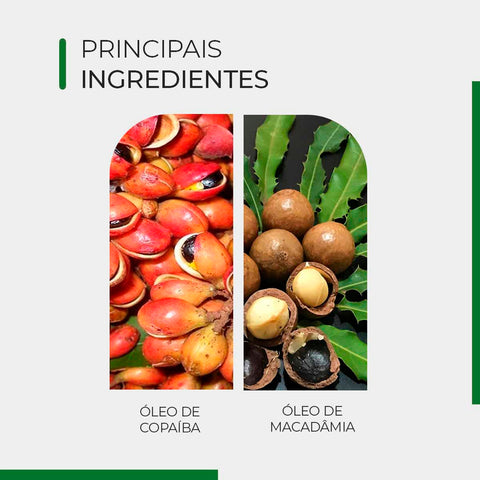 Creme de Massagem Copaíba e Macadâmia, 230 g — embalagem do produto, Smart GR
