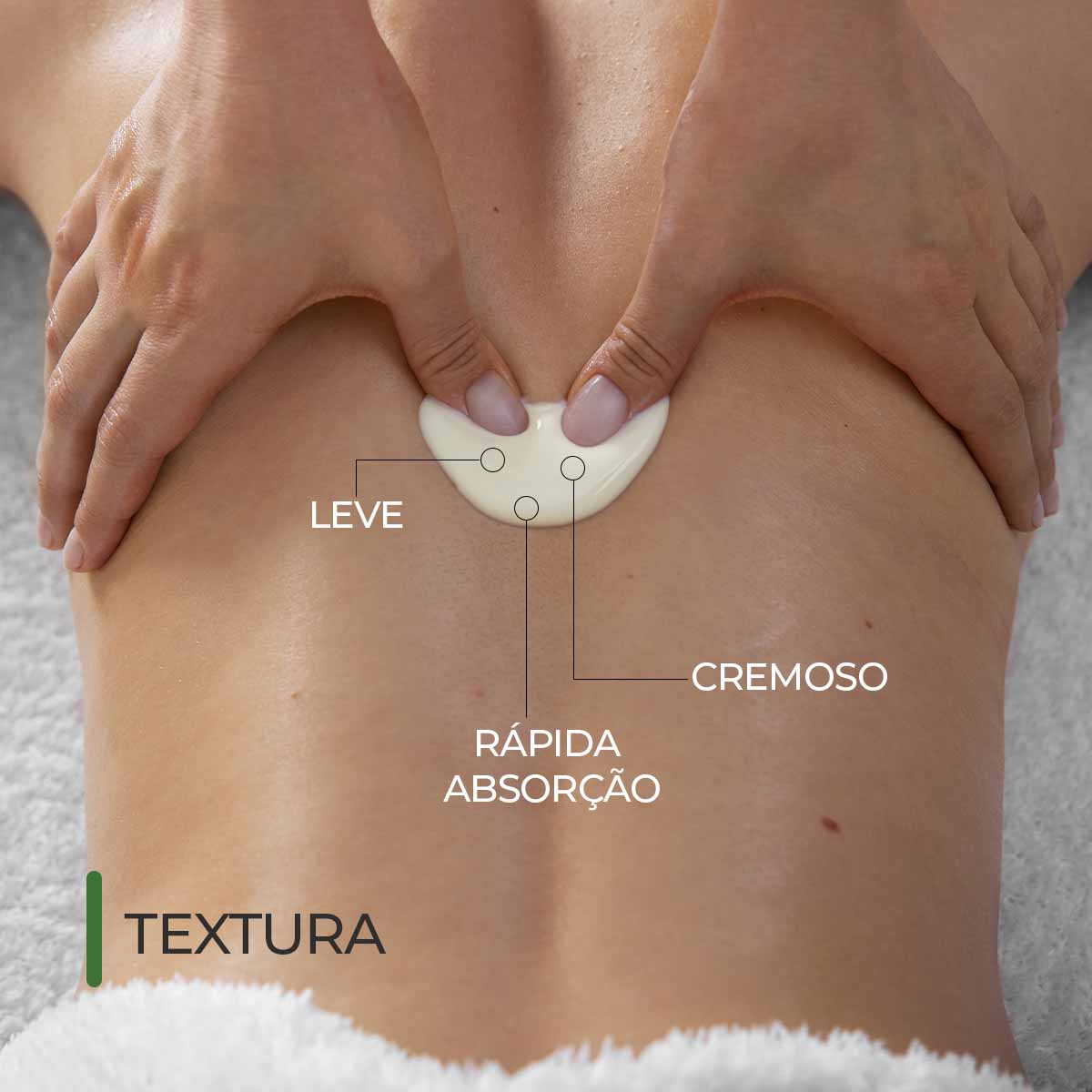 Creme de Massagem Copaíba e Macadâmia, 230 g — embalagem do produto, Smart GR