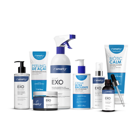 Kit Limpeza de Pele Profissional Exossomas | Smart GR