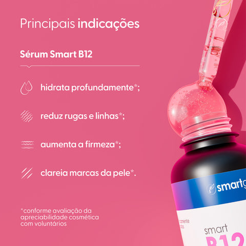 Sérum B12, Firmador Antirrugas e Clareador de Marcas, 30 ml — vista adicional, Smart GR