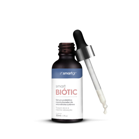 Sérum Prebiótico Smart Biótic, 30 ml — equilíbrio do microbioma e barreira da pele, Smart GR