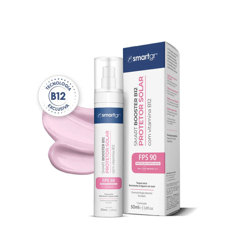 Kit Mais Proteção FPS 90 + B12 - Pele Pronta para o Sol + Brinde Exclusivo | GR inteligente