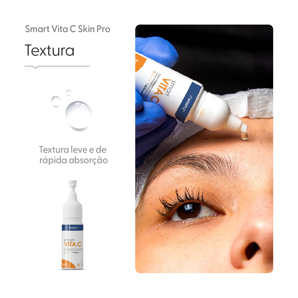 Smart Vita C Skin Pro, 5 x 5 ml — embalagem do produto, Smart GR