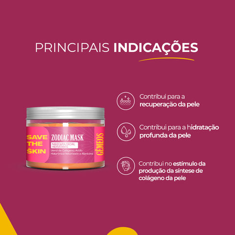 Máscara Facial Hidratante – 120 g | Save The Skin