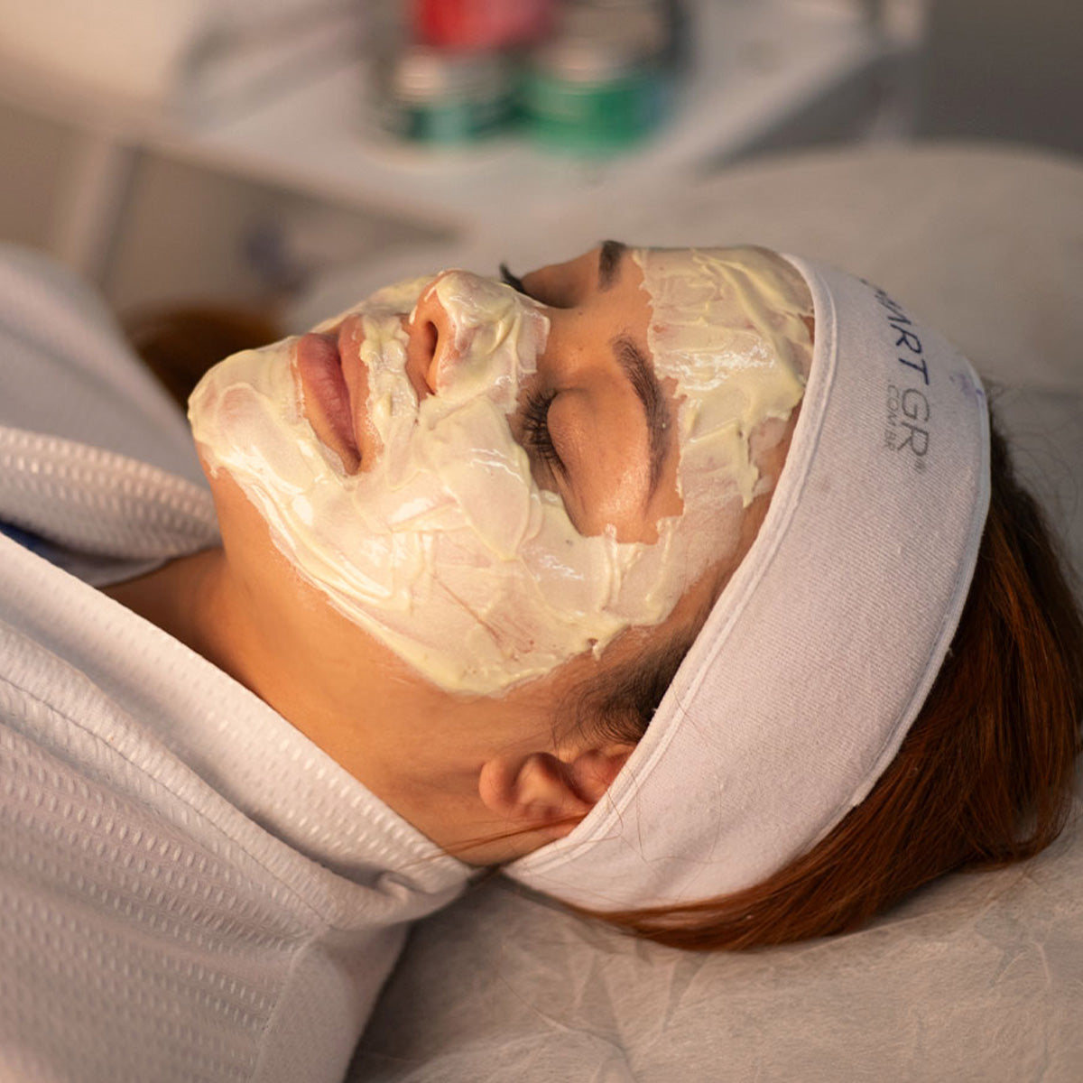 Smart PDRN, Máscara Facial, 120 g — textura do produto, Smart GR