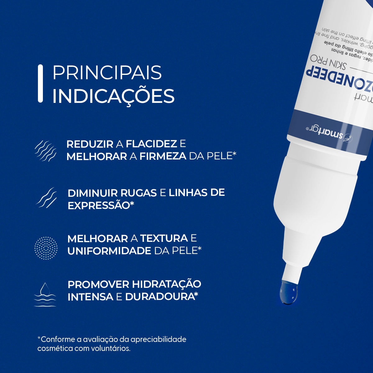 Smart Ozonedeep Skin Pro, 5 x 5 ml — indicações de uso, Smart GR