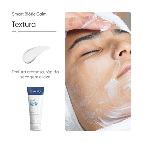 Smart Biótic Calm, Máscara Calmante, 200 ml — embalagem do produto, Smart GR