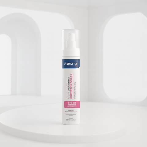 Protetor Solar FPS 50 com Vitamina B12 – 50 ml | Smart GR