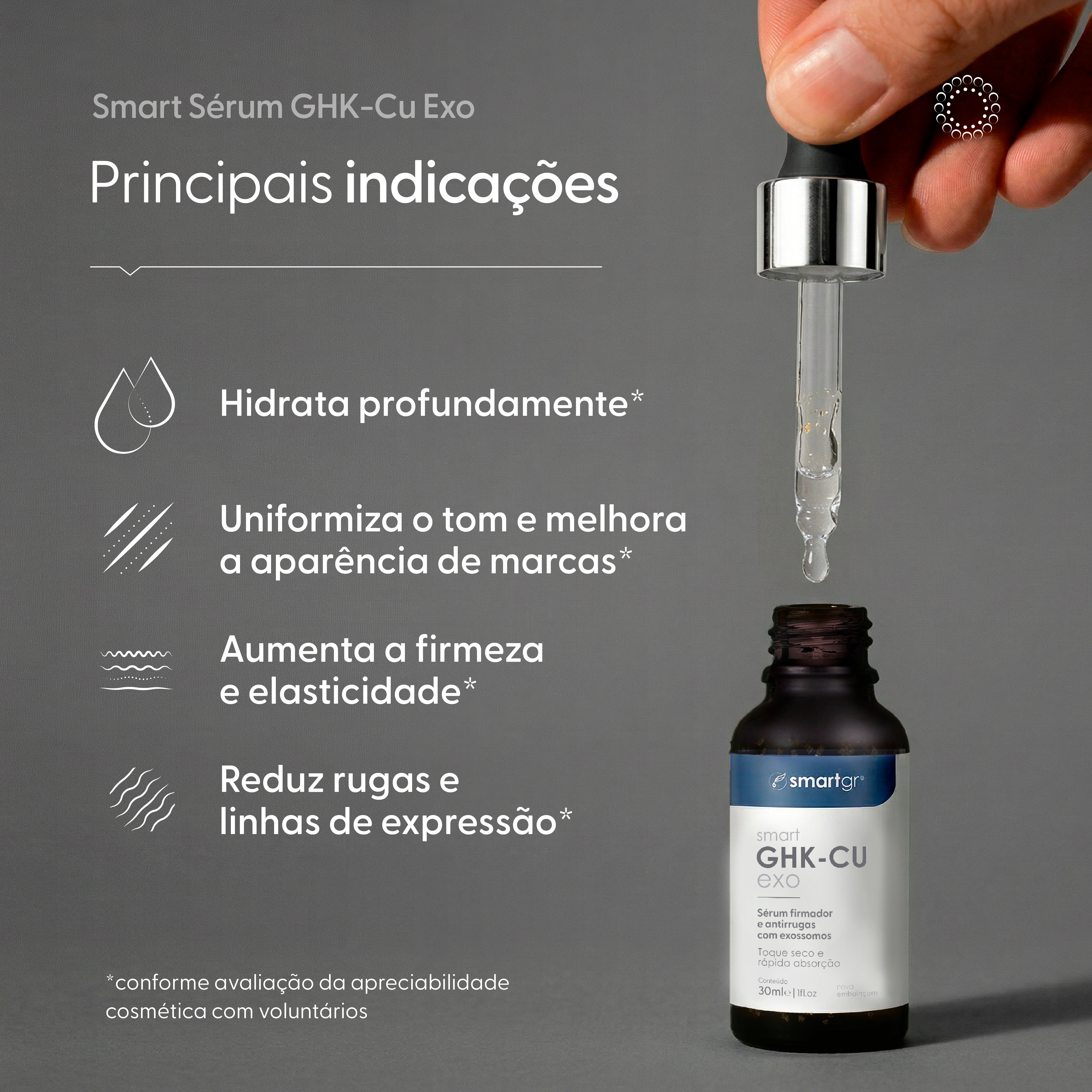 Kit Smart Exo GHK-Cu e Exossomos | Regeneração Avançada – Smart GR