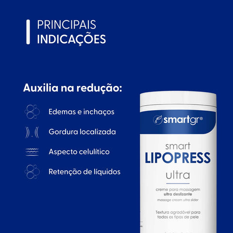 Smart Lipopress Ultra – Creme de Massagem – 1 kg | Smart GR