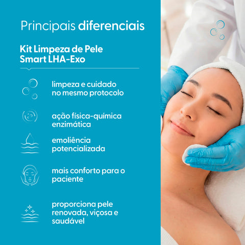 Smart Kit Limpeza de Pele Smart LHA-Exossomas — vista adicional, Smart GR