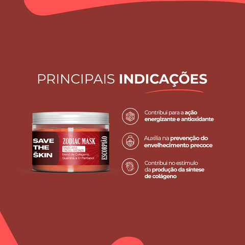 Máscara Facial Bronze – 120 g | Save The Skin