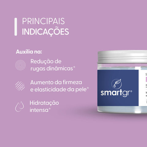 Smart Peptide Skin, Máscara Facial de Peptídeos, 120 g — ingredientes, Smart GR