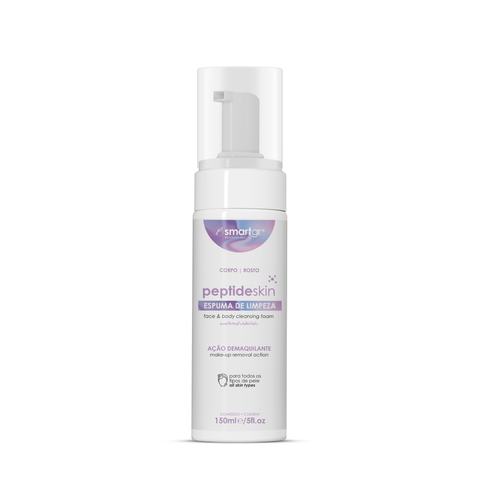 Peptide Skin, Espuma de Limpeza, 150 ml — limpeza facial com niacinamida e peptídeos, Smart GR