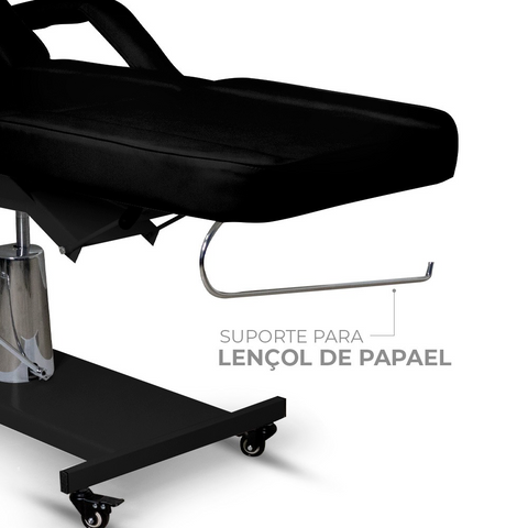 Poltrona Hidráulica, cor preto, Docmob — especificações técnicas do produto, Smart GR