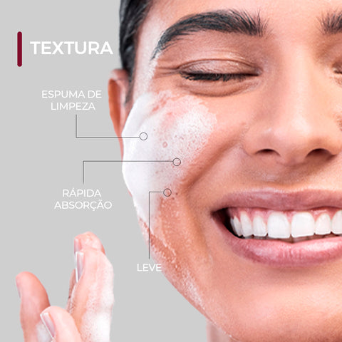 Smart Hyaluclar Foam, 150 ml — textura do produto, Smart GR