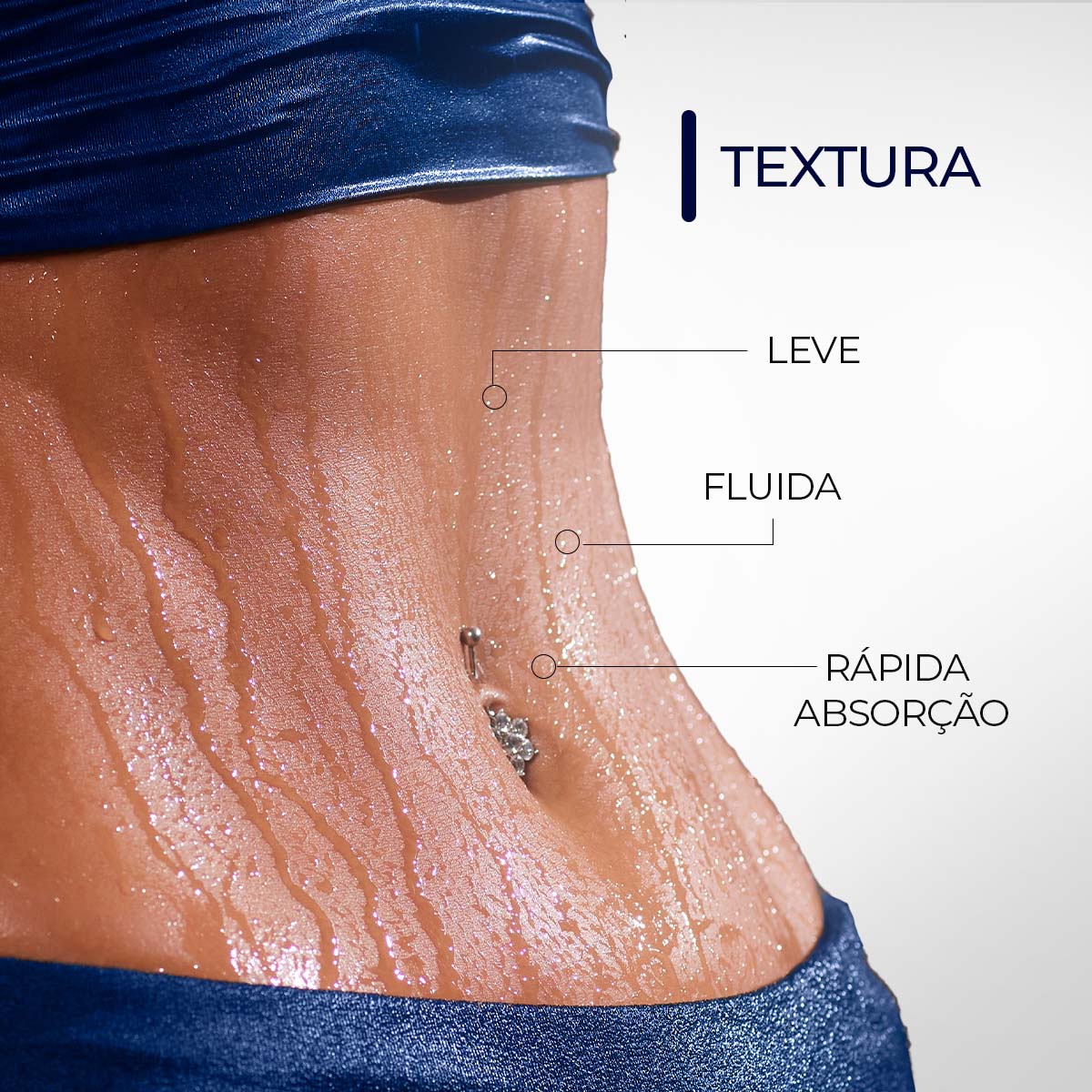 Smart Lipopress Fluido Corporal, 200 ml — textura do produto, Smart GR