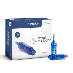 Cartucho Derma Pen Azul Universal  – 36 Agulhas - Caixa com 10 unidades | Smart GR