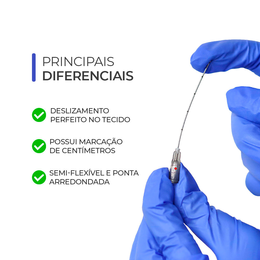 Smart Microcânula, 22G x 70 mm — diferenciais do produto, Smart GR