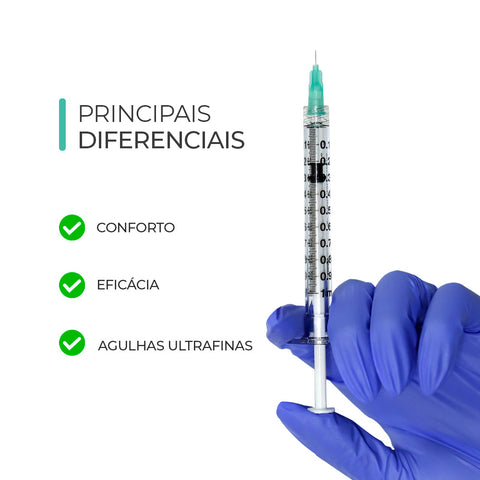 Smart Agulha de Lebel, 32G x 4 mm — diferenciais do produto, Smart GR