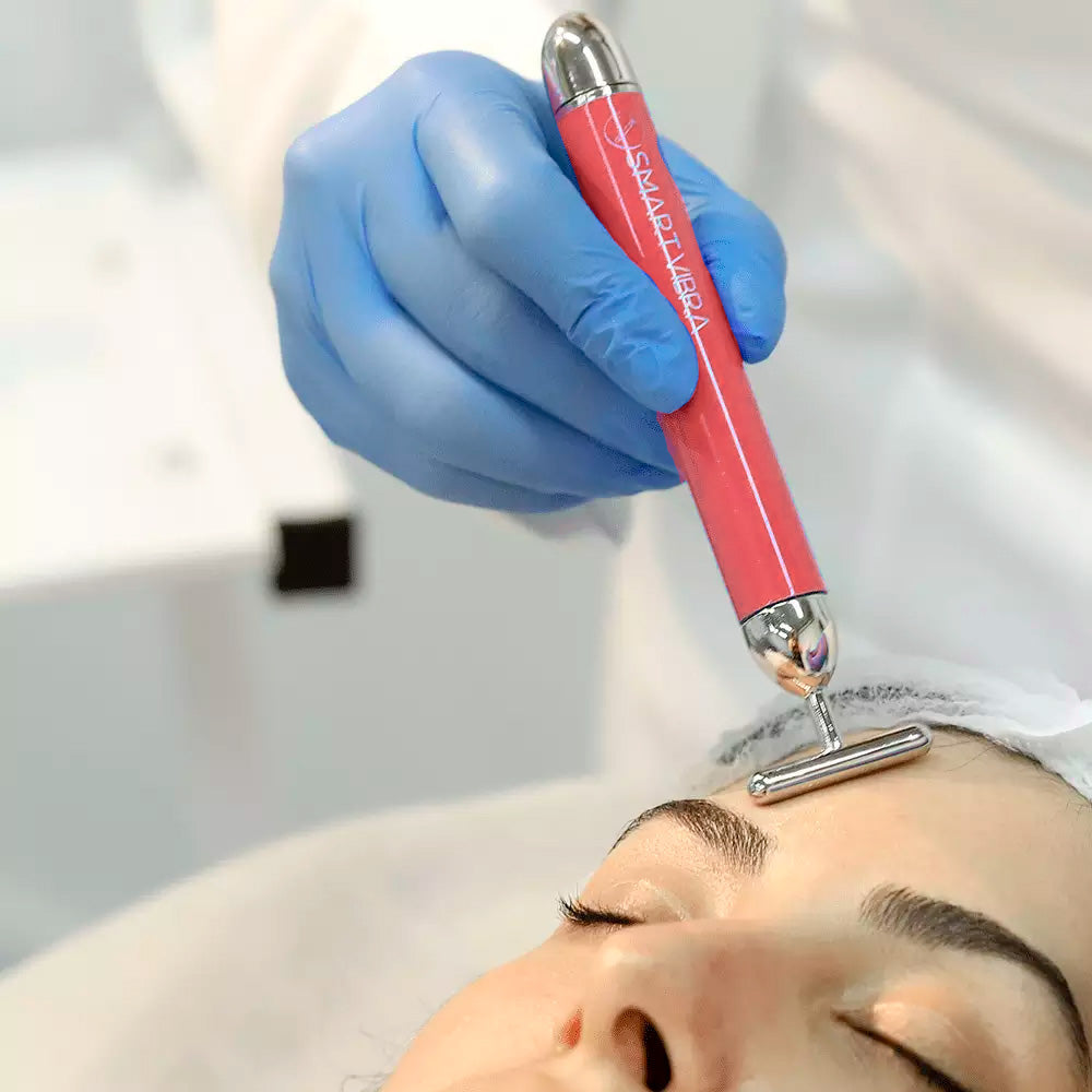 Smart Vibra, Massageador por Vibração, cor rosa — modo de aplicação, Smart GR