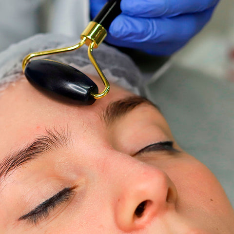 Smart Kit Rolo de Obsidiana Negra, Guasha e Esponja de Konjac — modo de aplicação, Smart GR