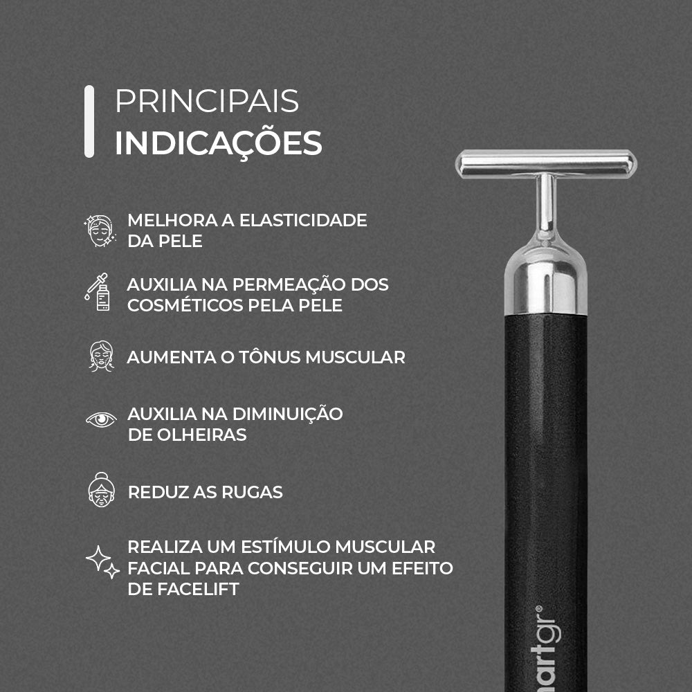 Smart Vibra, Massageador por Vibração, cor preto — indicações de uso, Smart GR