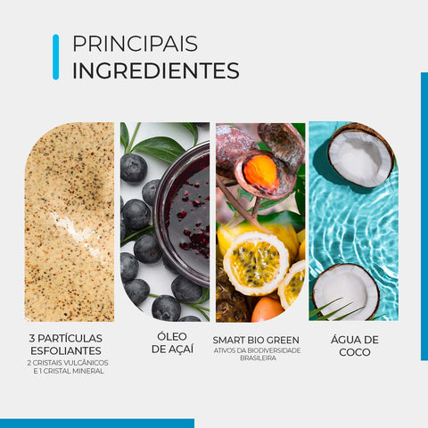 Smart Peeling de Açaí – 150 ml – Creme Esfoliante Facial | Smart GR