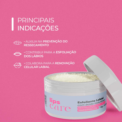 Esfoliante Labial de Marshmallow - Lips Care – 15 g | Smart GR